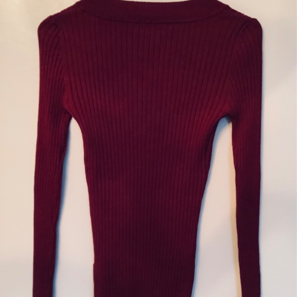 Burgundy Ladies Top from International INC (Macy’s) - Picture 6 of 6